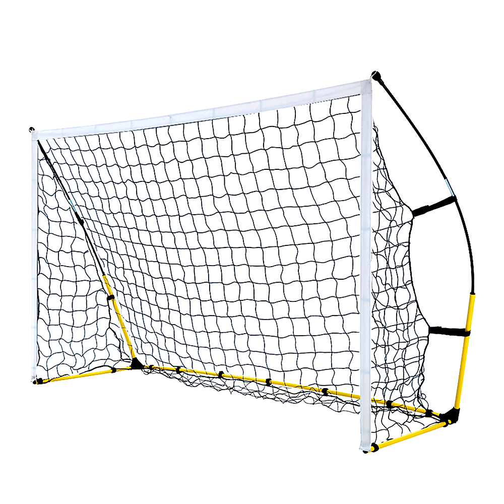 8' x 5' Soccer Football Goal Foot Portable Net Quick Set Up Unique