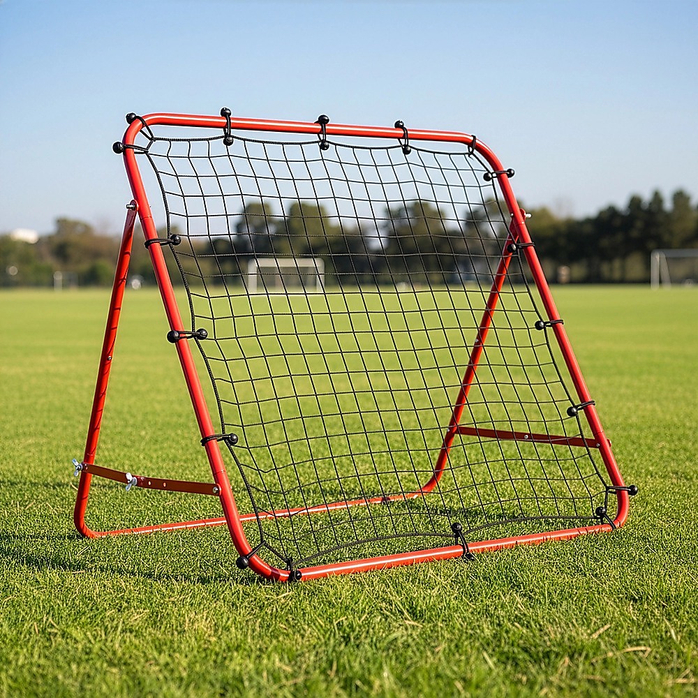 100x100cm Soccer Rebound Net Trainer – Football Rebounder for Practice & Training Unique