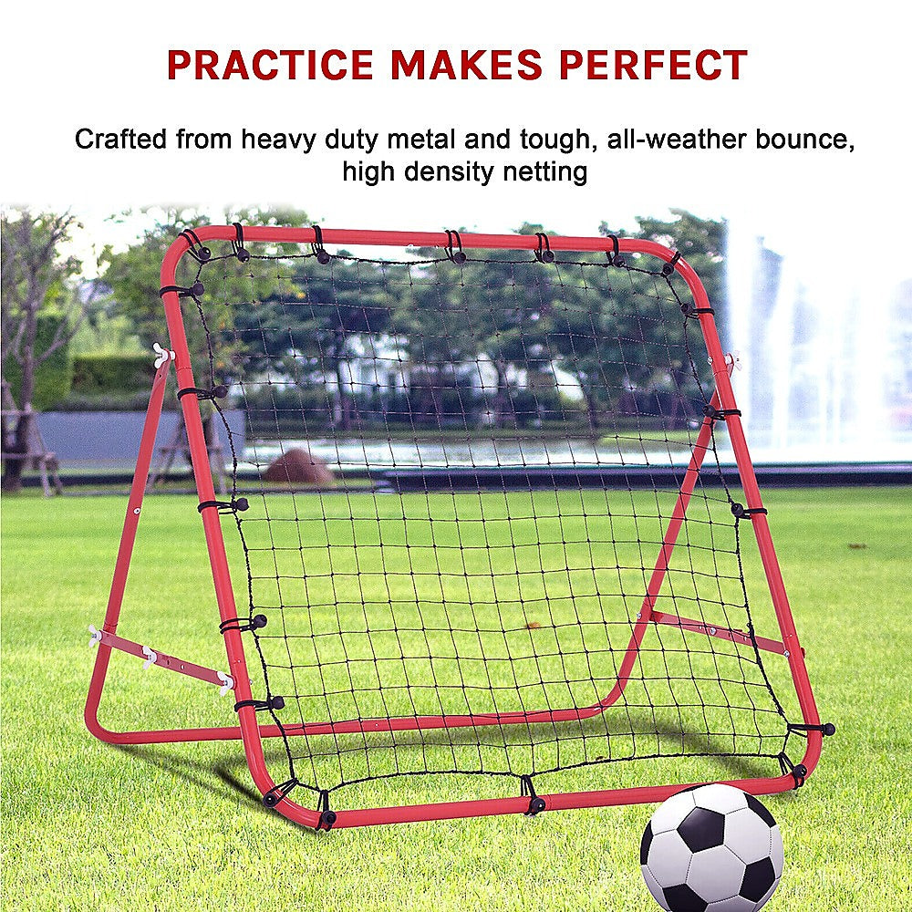 100x100cm Soccer Rebound Net Trainer – Football Rebounder for Practice & Training Unique