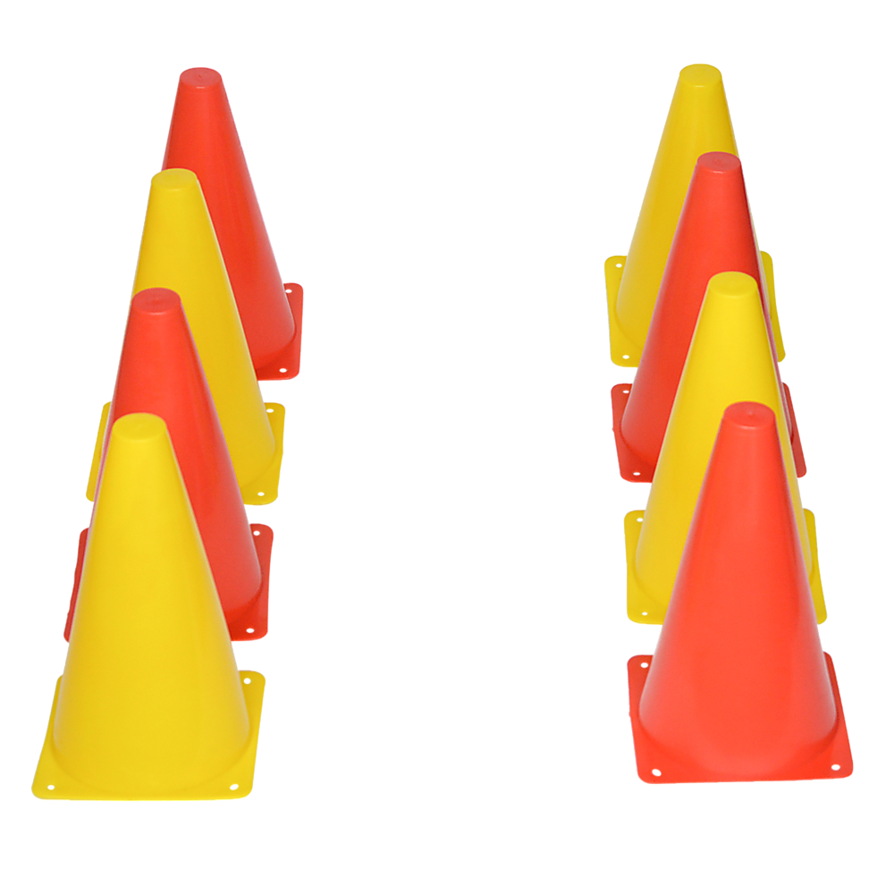 230mm Training Cones Set Witches Hat Football Soccer Rugby Traffic Unique