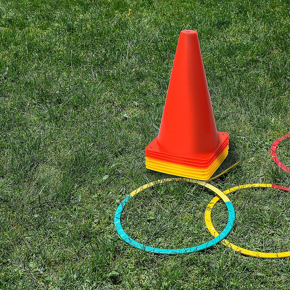 230mm Training Cones Set Witches Hat Football Soccer Rugby Traffic Unique