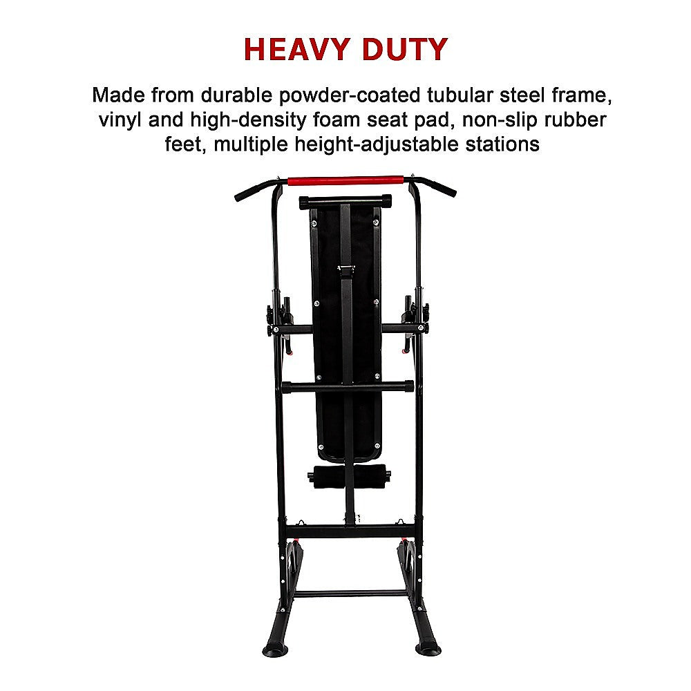 Power Tower Pull Up Weight Bench Dip Multi Station Chin Up Home Gym Equipment Does not apply