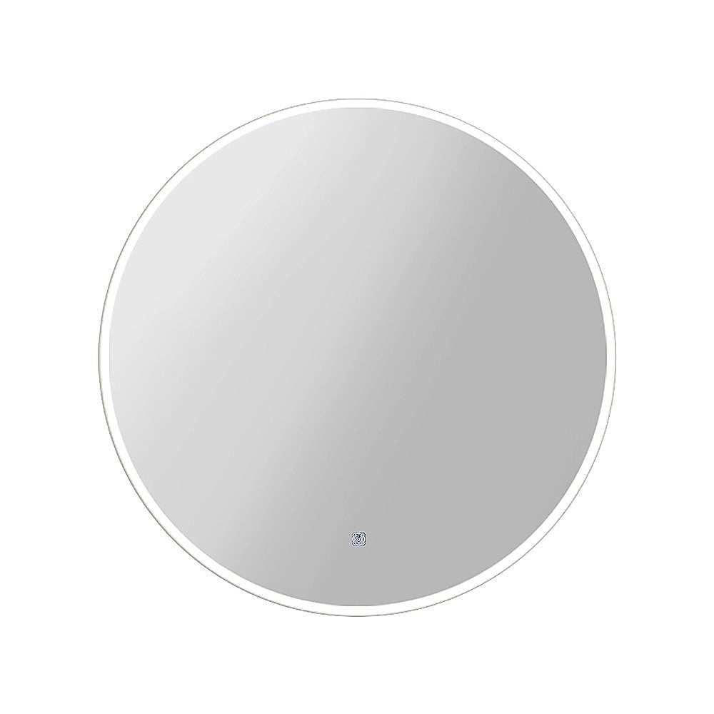 80cm LED Wall Mirror Bathroom Mirrors Light Decor Round Della Francesca