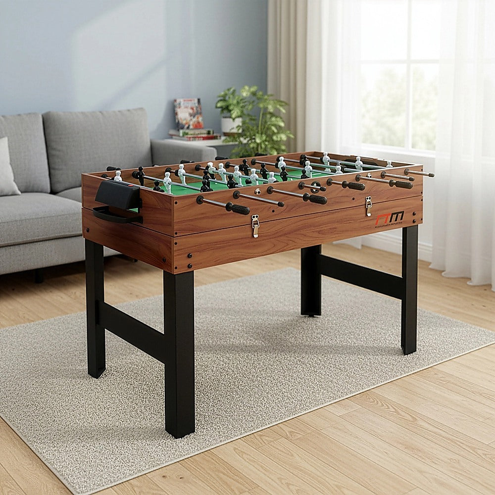 4FT 3-in-1 Games Foosball Soccer Hockey Pool Table Unique