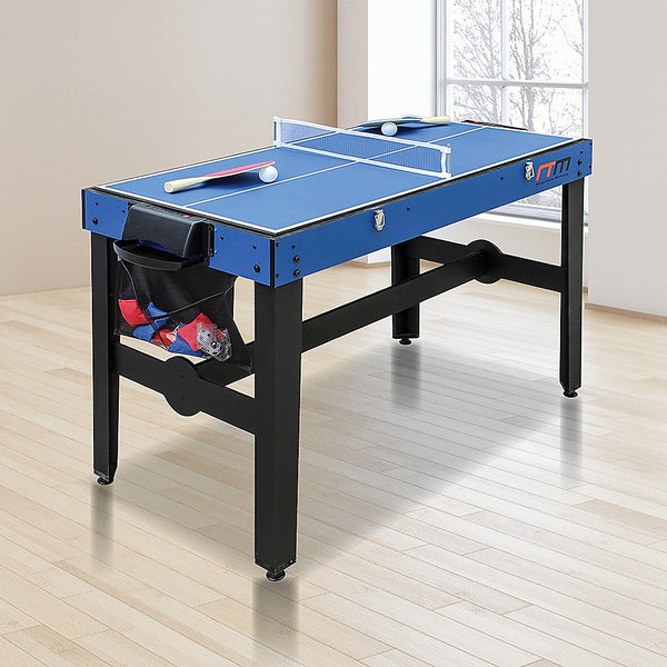 4FT 12-in-1 Combo Games Tables Foosball Soccer Basketball Hockey Pool Table Tennis Unique