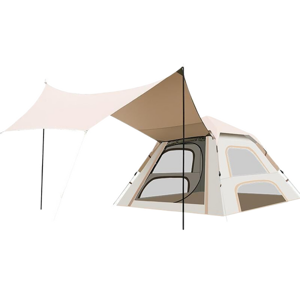 3-4 people Double door tent 200 * 200 * 135cm Does Not Apply