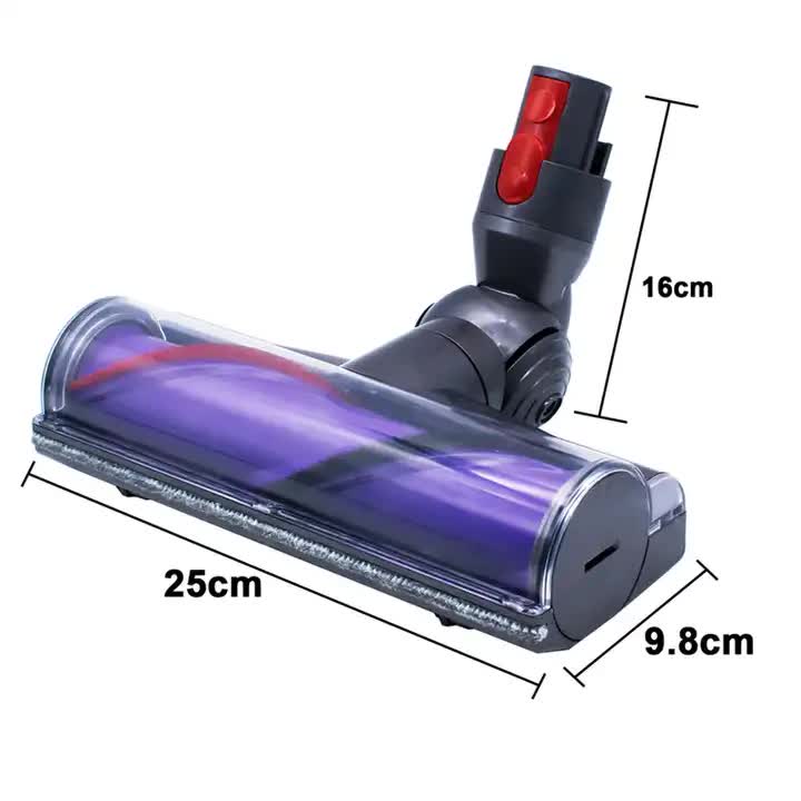 Replacement Electric Floor Brush Head for Dyson V7 V8 V10 V11 - Turbo Direct Drive Vacuum Accessory Awezingly
