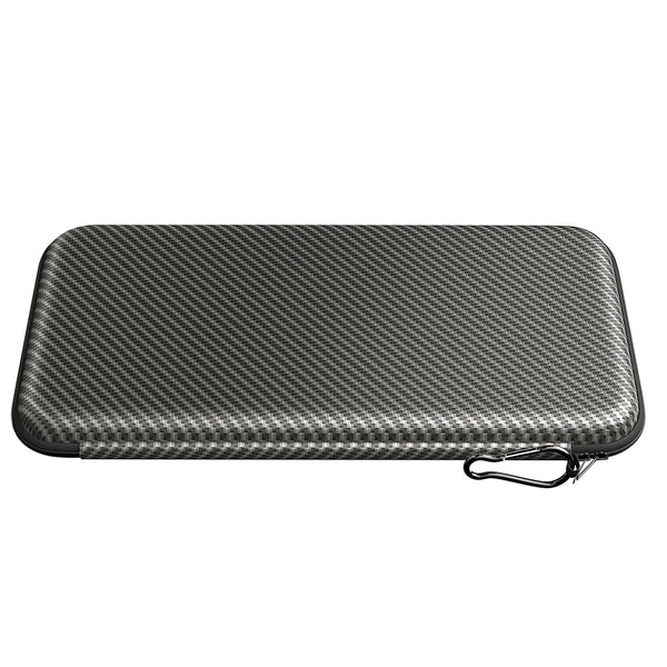 Premium Golf Glove Holder Case - Keeps Gloves Dry & Shaped, Carbon Fiber Look with Hook (Gloves Not Included) Does Not Apply