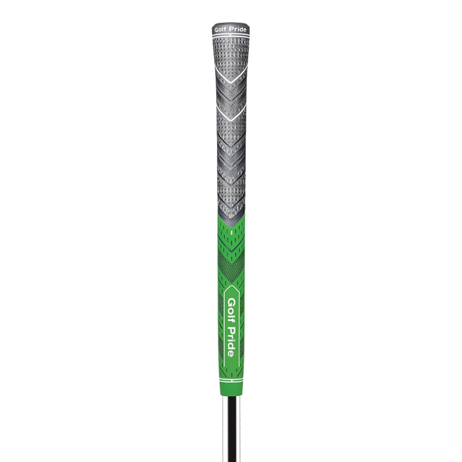 2 Pcs Green Standard MCC PLUS4 Golf Grip - Standard Rubber and Cotton Thread Hybrid, 265 mm, 52g, Core 60 Does Not Apply