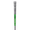 2 Pcs Green Standard MCC PLUS4 Golf Grip - Standard Rubber and Cotton Thread Hybrid, 265 mm, 52g, Core 60