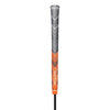 2 Pcs Orange Standard MCC PLUS4 Golf Grip - Standard Rubber and Cotton Thread Hybrid, 265 mm, 52g, Core 60