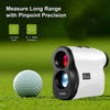 Long Range Laser Rangefinder - 5-500 Yards, Pinpoint Accuracy, Ergonomic Design(White)