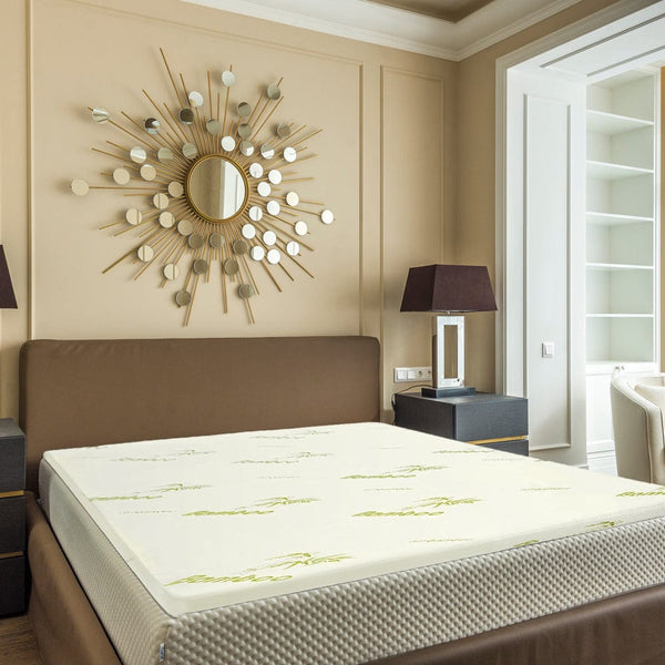 4cm Memory Foam Mattress Topper with Bamboo Cover - Double Does Not Apply