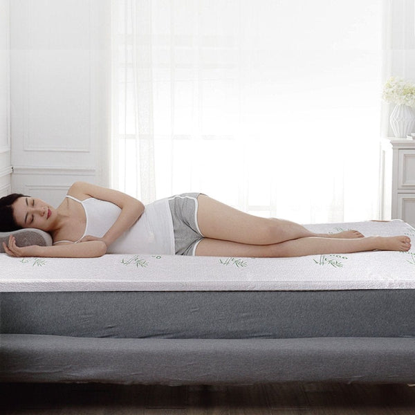 6cm Memory Foam Mattress Topper with Bamboo Cover - Double Does Not Apply