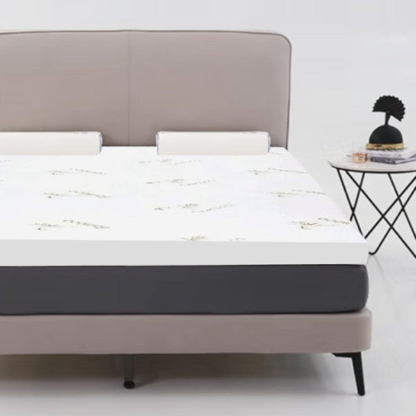6cm Memory Foam Topper with Bamboo Mattress Cover - Queen Does Not Apply