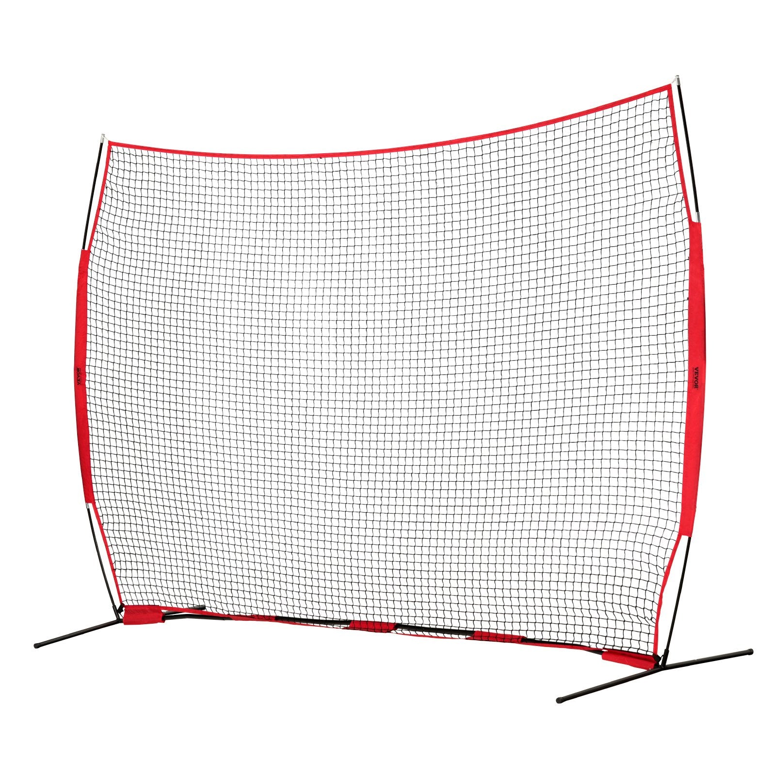 Barricade Backstop Net, 12x9 ft Ball Sports Barrier Netting, Portable Practice Equipment with Carry Bag, Protection Screen for Baseball Softball Lacrosse Soccer Hockey Training, for Backyard Unique
