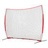 Barricade Backstop Net, 12x9 ft Ball Sports Barrier Netting, Portable Practice Equipment with Carry Bag, Protection Screen for Baseball Softball Lacrosse Soccer Hockey Training, for Backyard