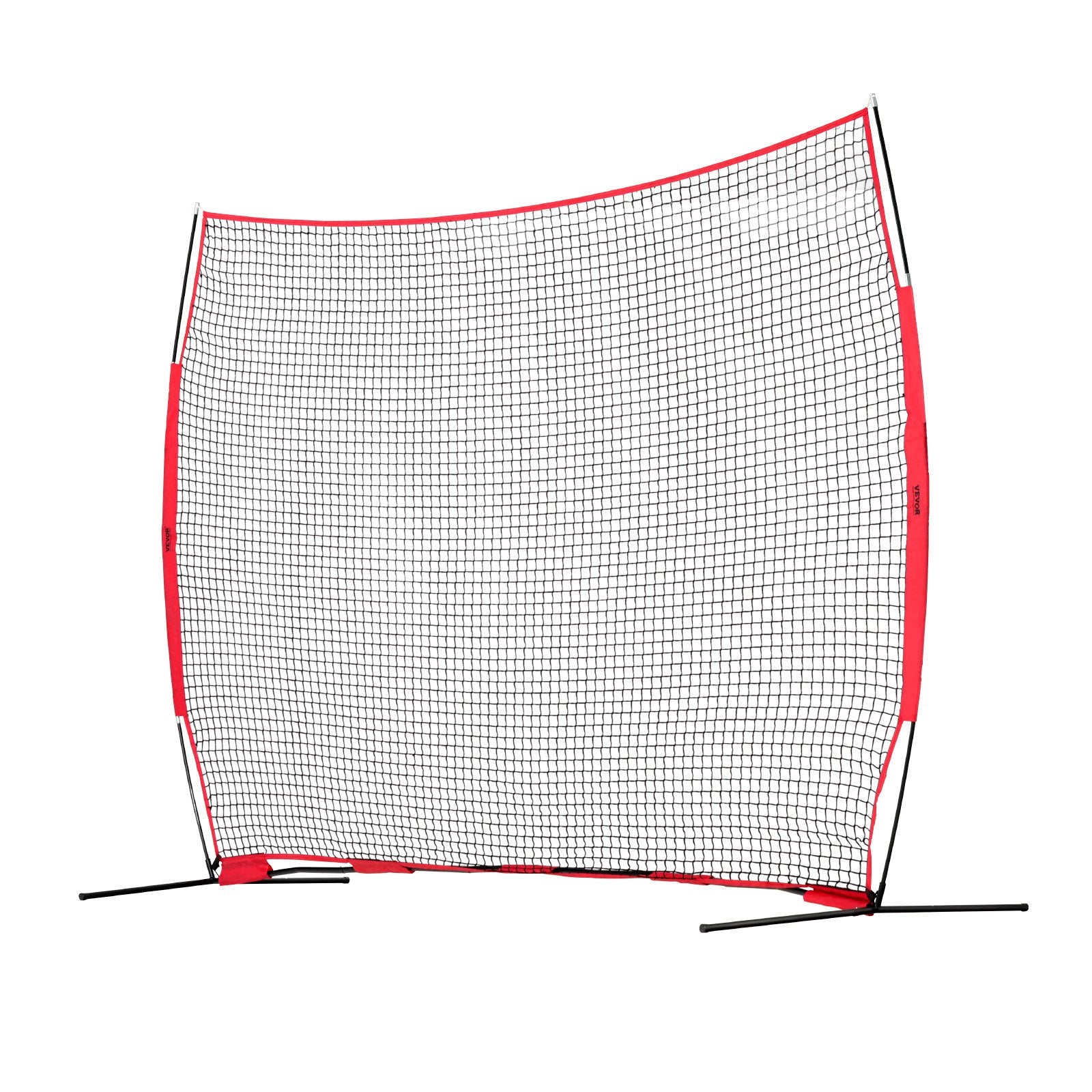 Barricade Backstop Net, 12x9 ft Ball Sports Barrier Netting, Portable Practice Equipment with Carry Bag, Protection Screen for Baseball Softball Lacrosse Soccer Hockey Training, for Backyard Unique