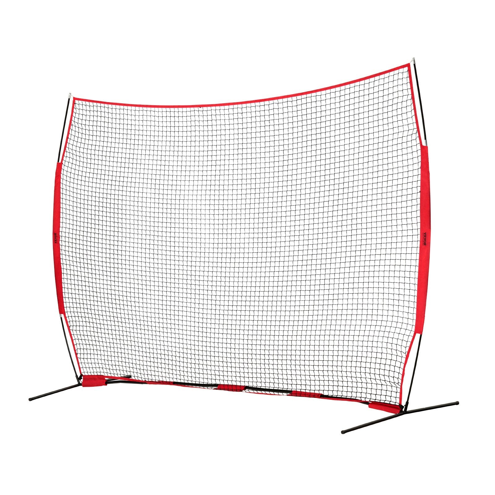 Barricade Backstop Net, 12x9 ft Ball Sports Barrier Netting, Portable Practice Equipment with Carry Bag, Protection Screen for Baseball Softball Lacrosse Soccer Hockey Training, for Backyard Unique