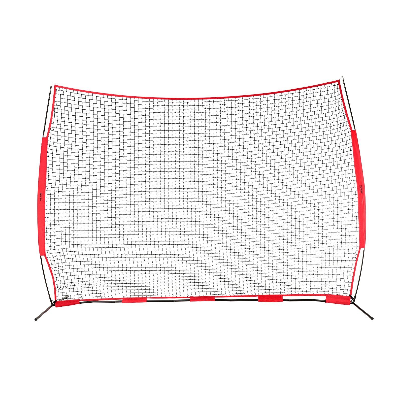 Barricade Backstop Net, 12x9 ft Ball Sports Barrier Netting, Portable Practice Equipment with Carry Bag, Protection Screen for Baseball Softball Lacrosse Soccer Hockey Training, for Backyard Unique