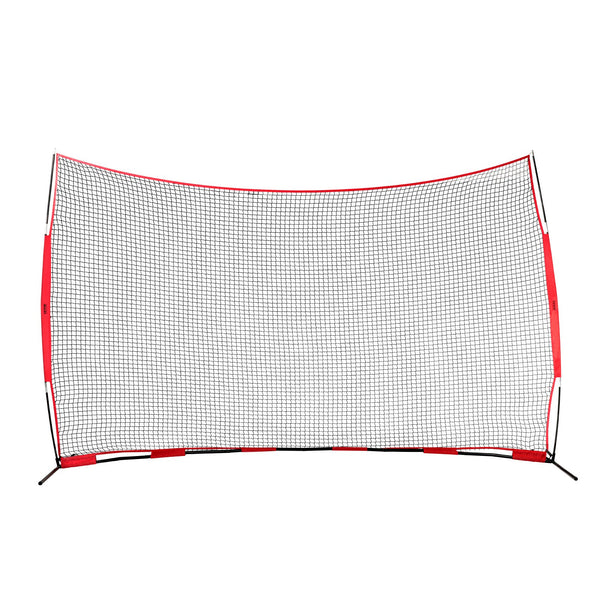 Barricade Backstop Net, 16x10 ft Ball Sports Barrier Netting, Portable Practice Equipment with Carry Bag, Protection Screen for Baseball Softball Lacrosse Soccer Hockey Training, for Backyard Unique