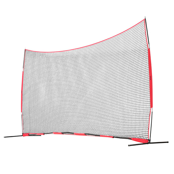Barricade Backstop Net, 20x10 ft Ball Sports Barrier Netting, Portable Practice Equipment with Carry Bag, Protection Screen for Baseball Softball Lacrosse Soccer Hockey Training, for Backyard Unique