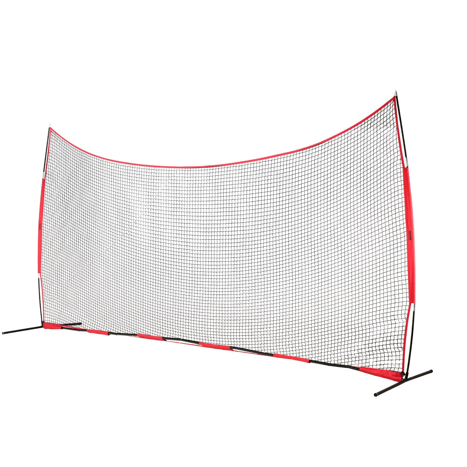 Barricade Backstop Net, 20x10 ft Ball Sports Barrier Netting, Portable Practice Equipment with Carry Bag, Protection Screen for Baseball Softball Lacrosse Soccer Hockey Training, for Backyard Unique