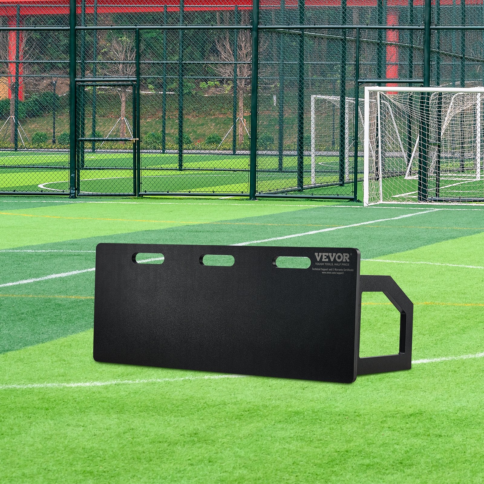 Soccer Rebounder Board, 100x40 cm Portable Soccer Wall with 2 Angles Rebound, Foldable HDPE Kickback Rebound Board, Soccer Training Equipment for Kids and Adults, Passing & Shooting Practice Unique