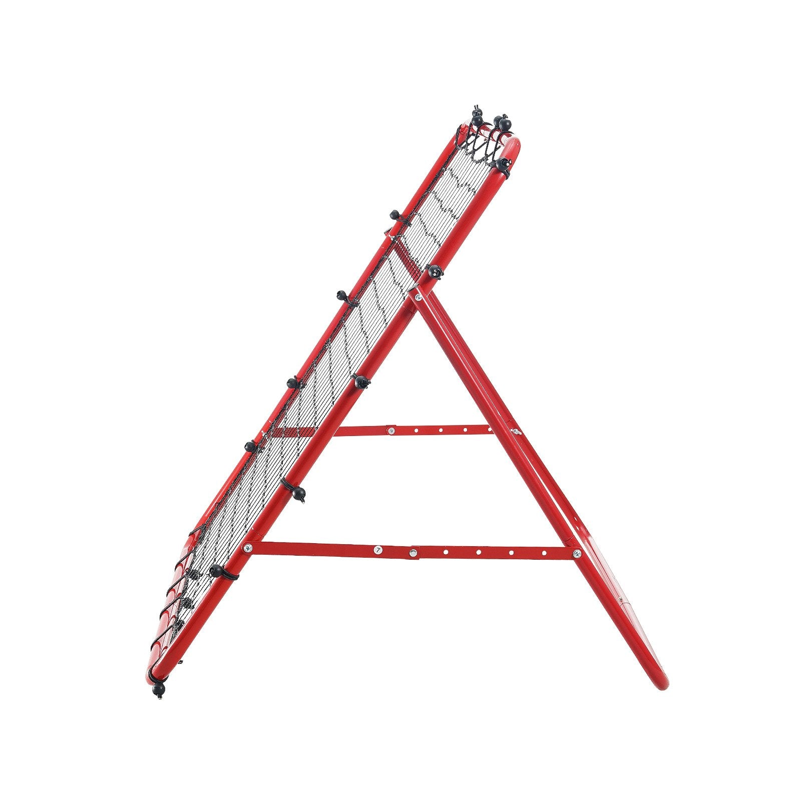 Soccer Rebounder Rebound Net, Kick-Back 100x100 cm, Portable Football Training Gifts, Fully Adjustable Angles Goal Net, Aids & Equipment for Kids Teens & All Ages, Easy Set Up & Perfect Storage Unique