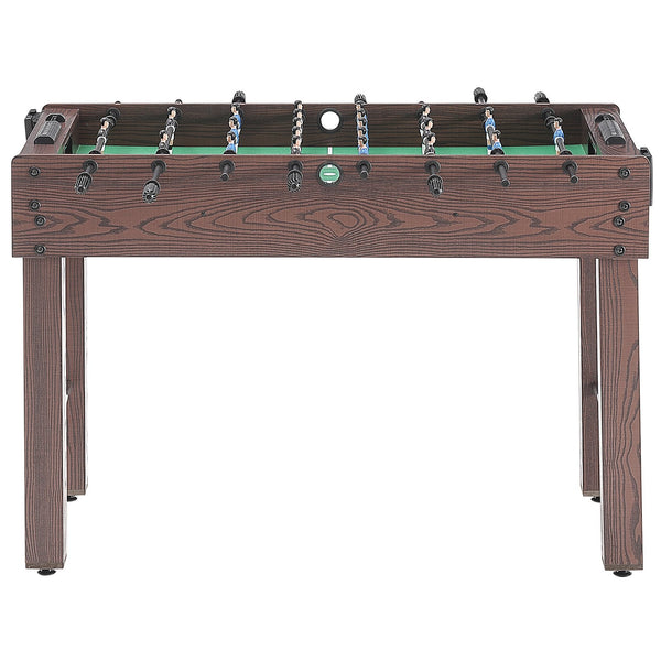 Foosball Table, 48 inch Standard Size Foosball Table, Indoor Full Size Foosball Table for Home, Family, and Game Room, Soccer with Foosball Table Set, Includes 2 Balls and 2 Cup Holders Unique