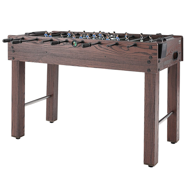 Foosball Table, 48 inch Standard Size Foosball Table, Indoor Full Size Foosball Table for Home, Family, and Game Room, Soccer with Foosball Table Set, Includes 2 Balls and 2 Cup Holders Unique