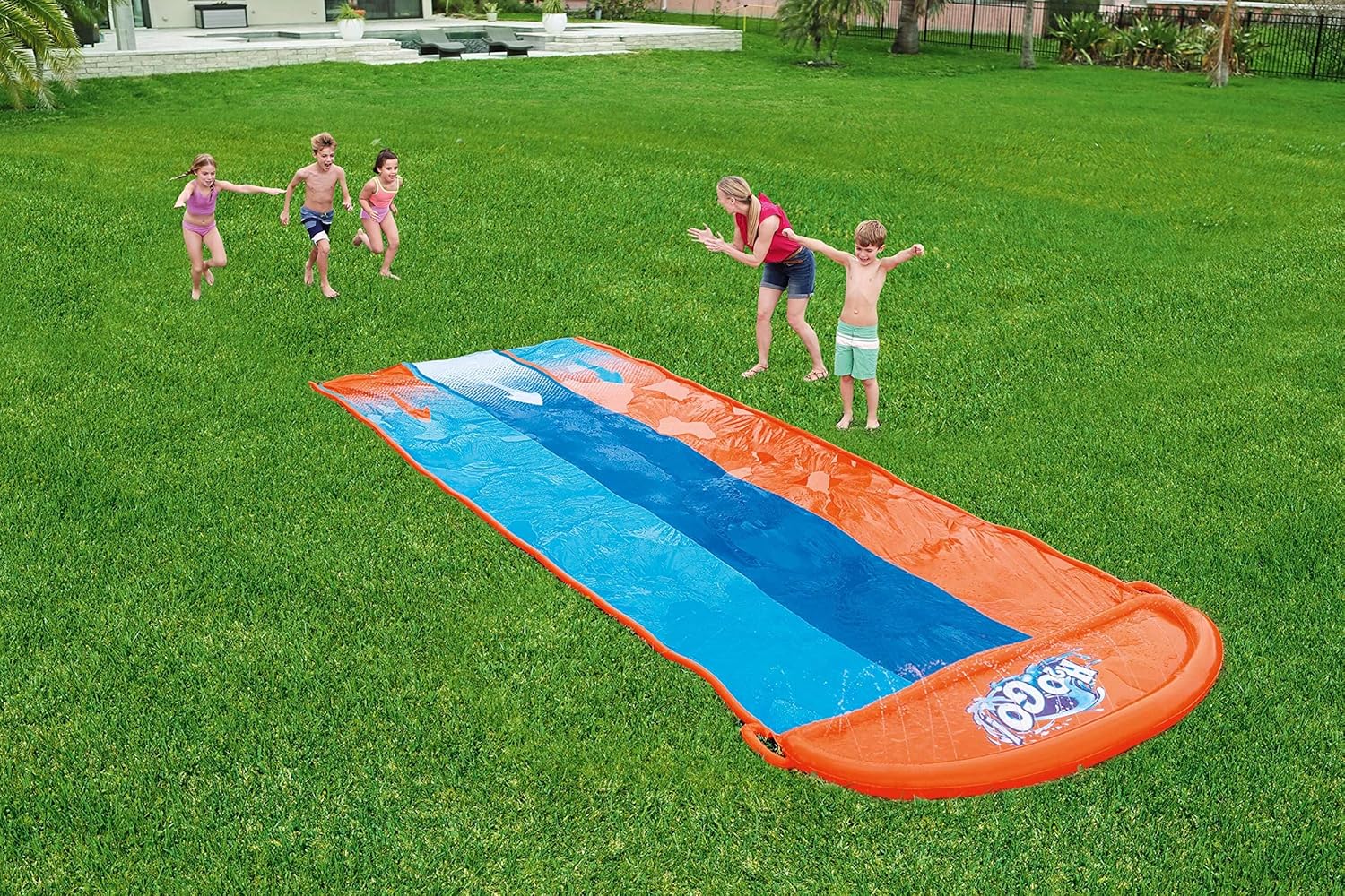 Bestway 4.88m Water Triple Slide Bestway