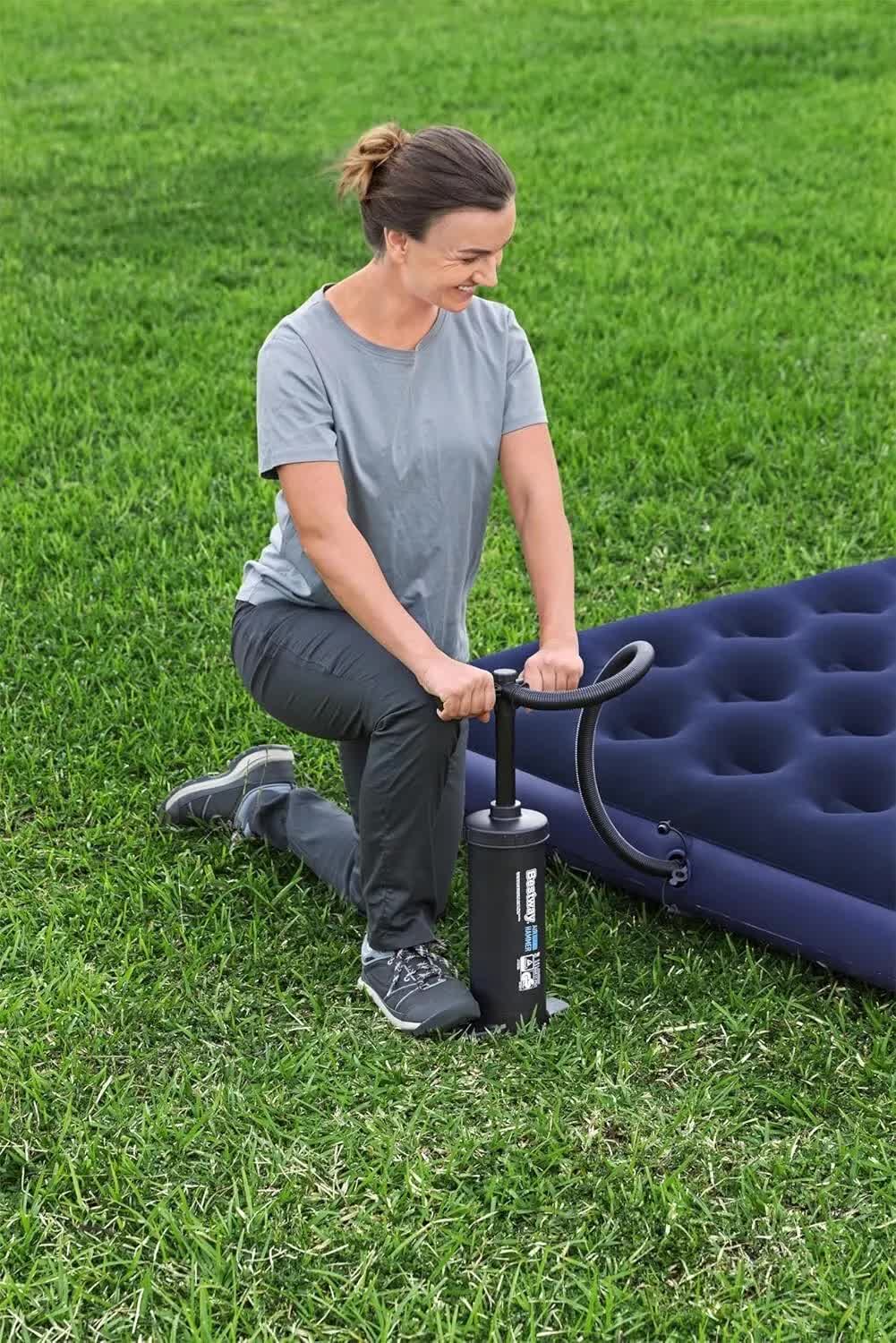 Bestway Air Hammer 2800 Manual Air Pump for Airbed, Swimming Pool, Toys, Kayaks Bestway