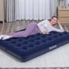 Bestway 1.91m x 1.37m x 22cm Air Mattress Full Inflatable Air Bed Indoor/Outdoor Heavy Duty Durable Camping Bestway