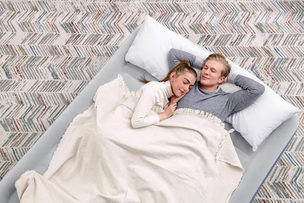 Bestway 2.03m x 1.52m x 51cm Tritech Air Inflatable Mattress Queen Built-in AC Pump Bestway