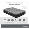 Bestway 2.03m x 1.52m x 46cm Tritech Air Mattress Queen Built-in AC pump