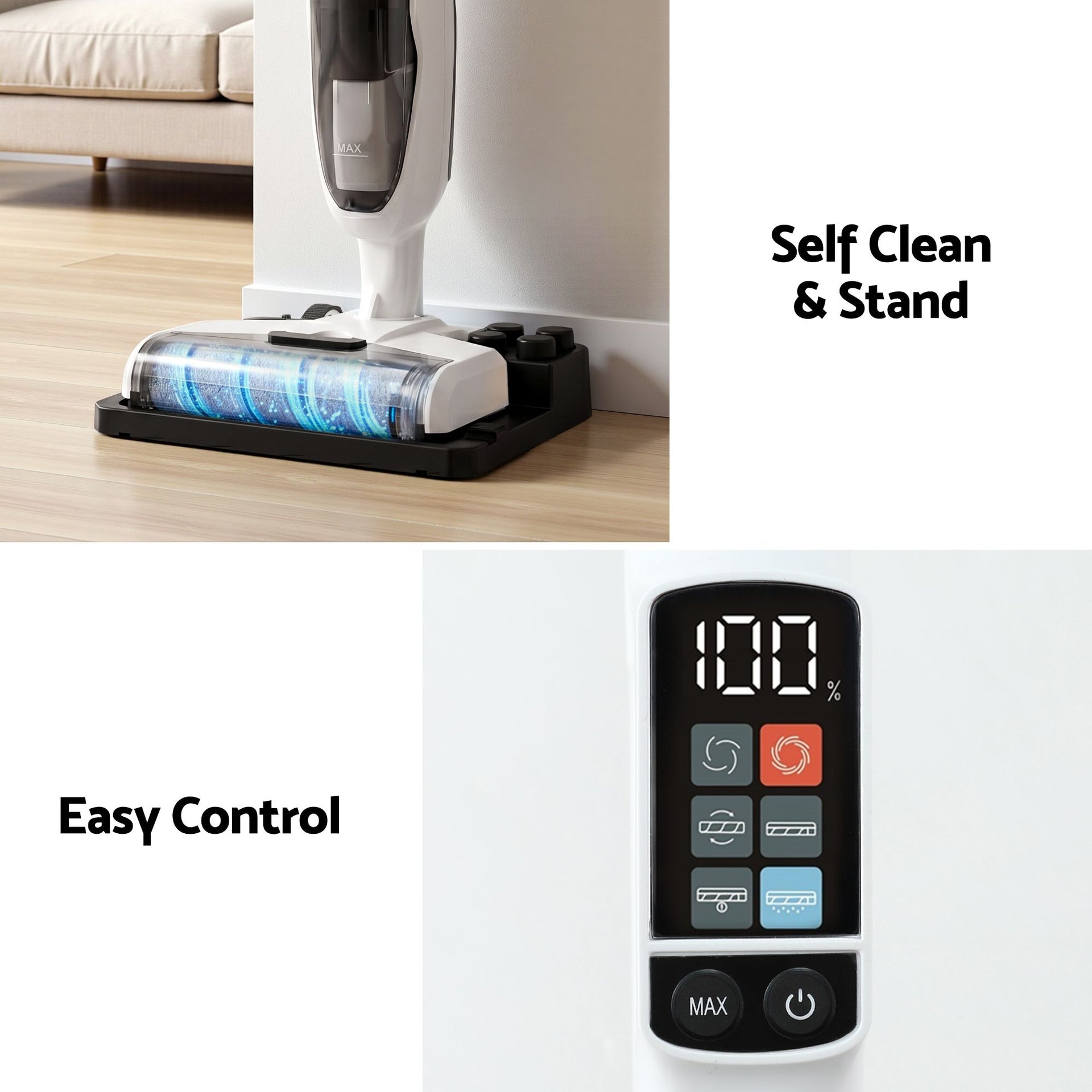 Devanti Cordless Wet Dry Vacuum Mop plus Coffee Maker Machine Espresso Awezingly