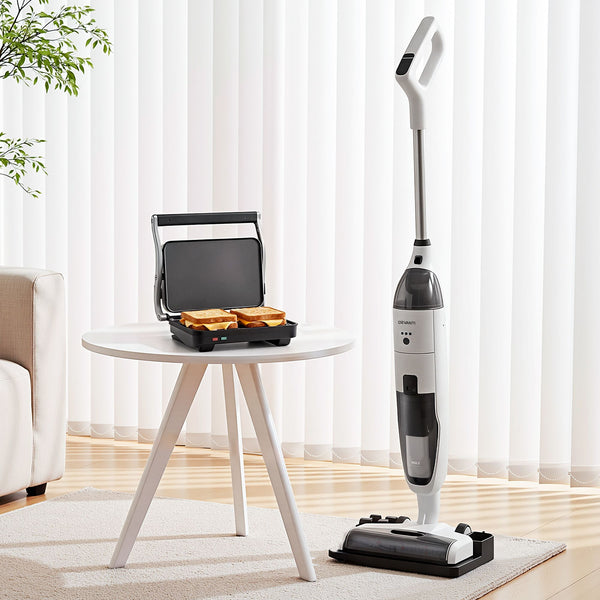 Devanti Cordless Wet Dry Vacuum Mop plus Sandwich Maker Panini Press Awezingly
