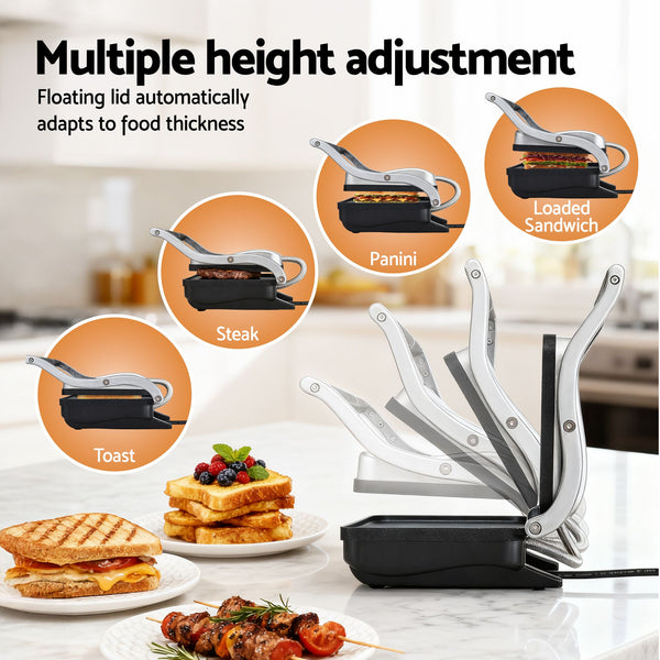 Devanti Cordless Wet Dry Vacuum Mop plus Sandwich Maker Panini Press Awezingly