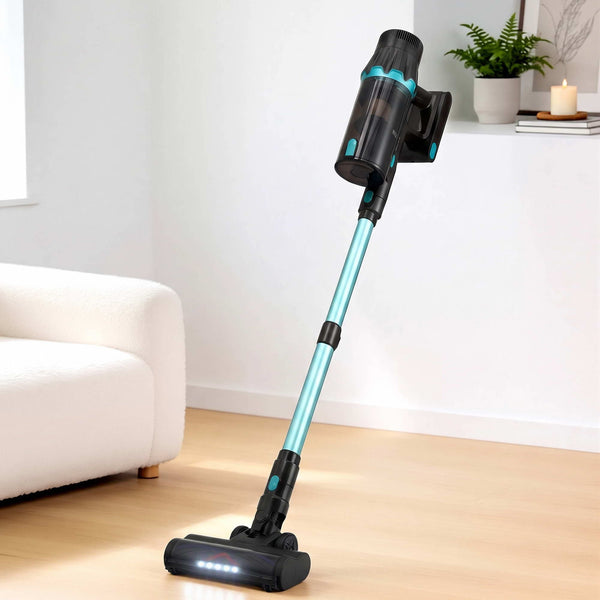 DEVANTI 30000Pa Cordless Stick Vacuum Cleaner 4-in-1 Handheld Vac, Green Awezingly