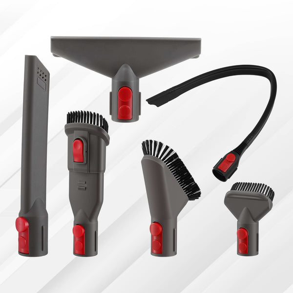 Vacuum Attachments 6 Pieces compatible with Dyson V5 V7 V8 V10 V11 Awezingly