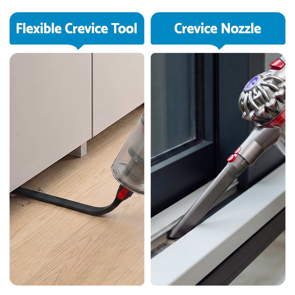 Vacuum Attachments 6 Pieces compatible with Dyson V5 V7 V8 V10 V11 Awezingly