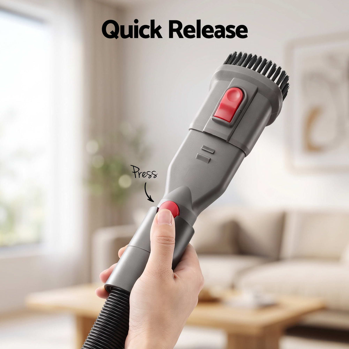Vacuum Attachments 6 Pieces compatible with Dyson V5 V7 V8 V10 V11 Awezingly