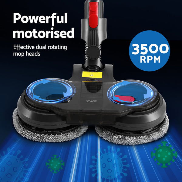 Devanti Electric Mop Head for Dyson V7 8 10 11 15 Devanti