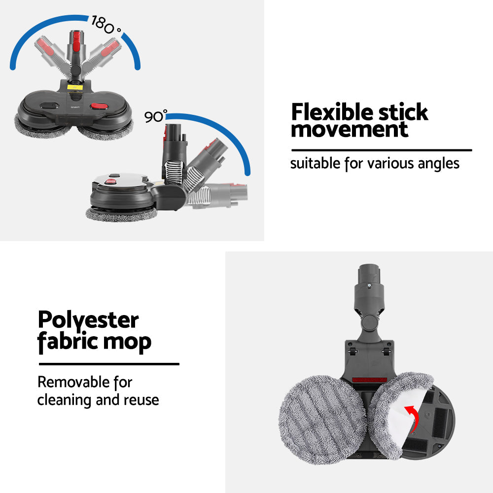 Devanti Electric Mop Head for Dyson V7 8 10 11 15 Devanti