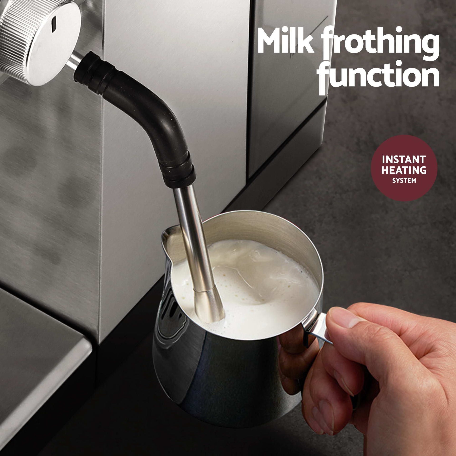 Devanti K7 Cordless Stick Vacuum Cleaner plus Coffee Maker Machine Espresso Devanti