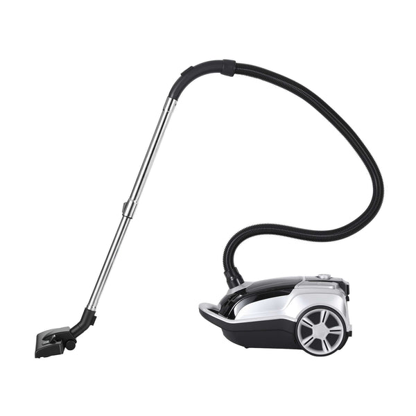 DEVANTI Bagged Vacuum Cleaner Powerful Suction for Carpet Wood Tile Floor Awezingly