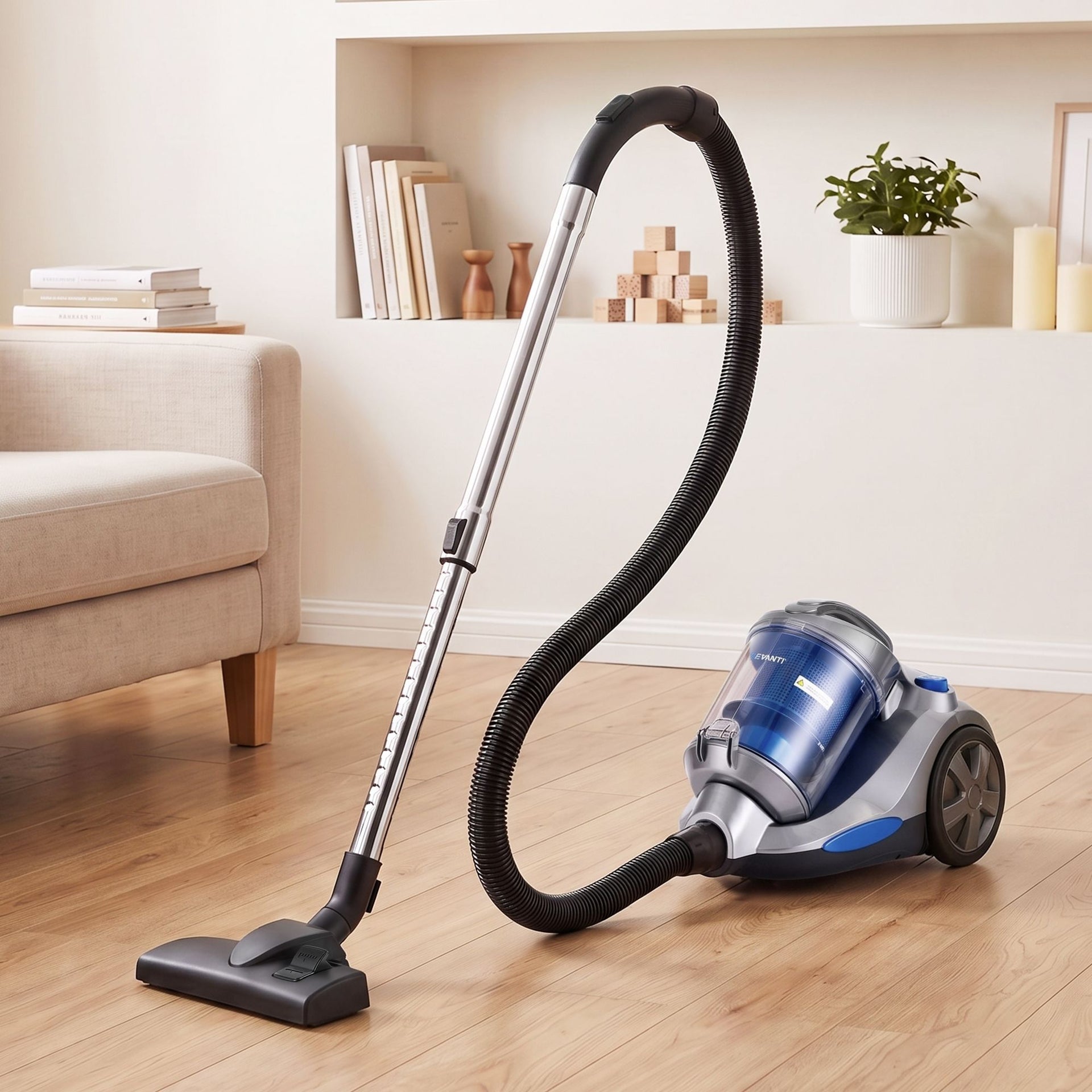 Devanti Vacuum Cleaner Bagless Canister 2000W 25kPa Powerful Suction 4L Awezingly