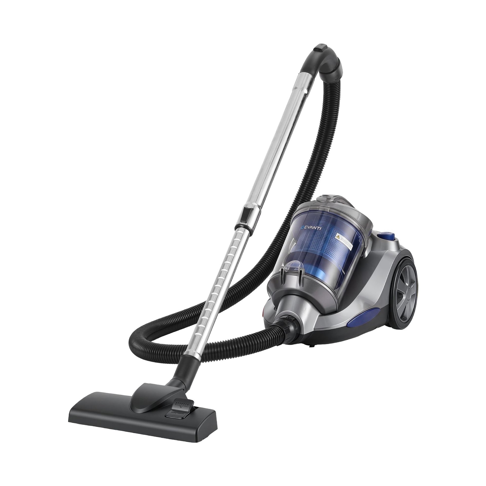 Devanti Vacuum Cleaner Bagless Canister 2000W 25kPa Powerful Suction 4L Awezingly