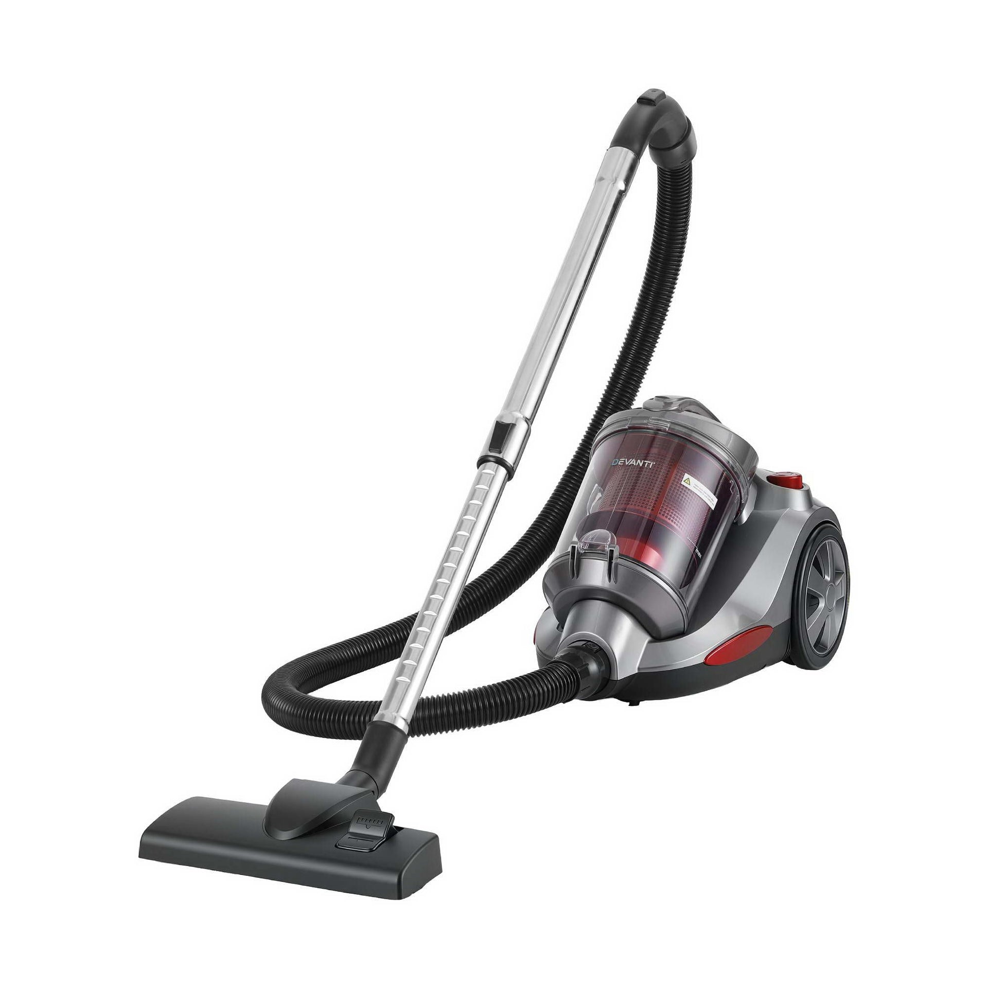 Devanti Vacuum Cleaner Bagless Canister 2000W 25kPa Powerful Suction 4L Awezingly
